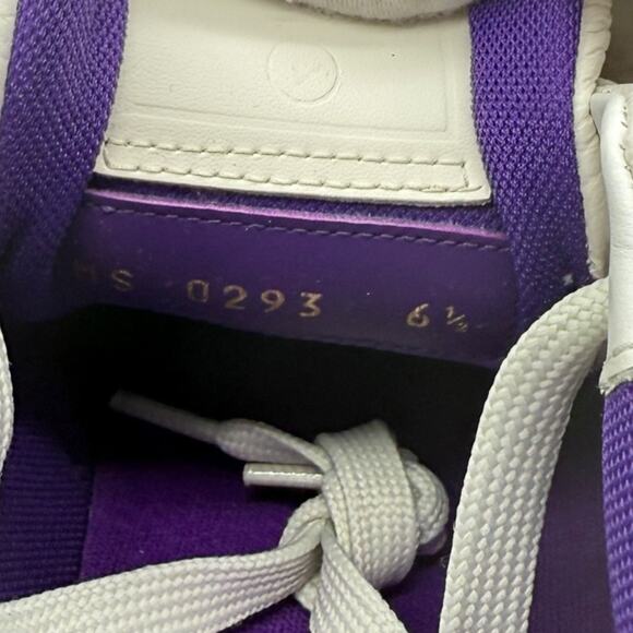 Size 7.5US - Louis Vuitton Men's Violet Low-Top Trainer - Picture 7 of 8